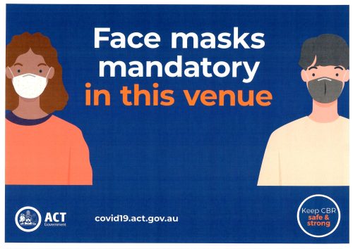 Masks still required – February 2022
