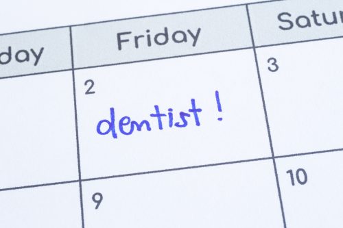Dental appointment checklist